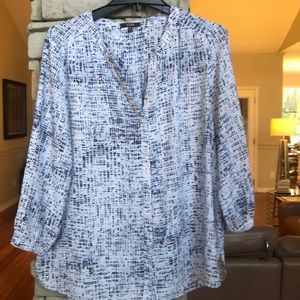 Women’s NYDJ pin tuck blouse-XL